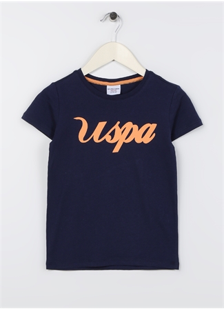 U.S. Polo Assn. Baskılı Lacivert Erkek Çocuk T-Shirt RAINIY023_0