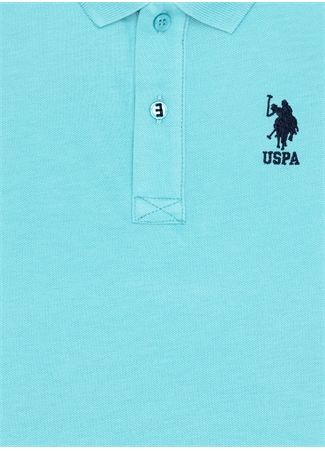 U.S. Polo Assn. Mint Erkek Çocuk Polo Yaka Kısa Kollu Düz Polo T-Shirt TP01IY023_18