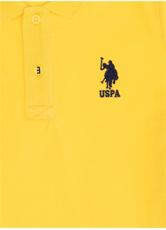 U.S. Polo Assn. Sarı Erkek Çocuk Polo Yaka Kısa Kollu Düz Polo T-Shirt TP01IY023_2