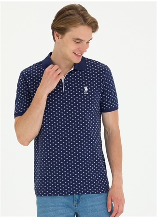 U.S. Polo Assn. Lacivert Erkek Polo T-Shirt OTAVAIY023_0