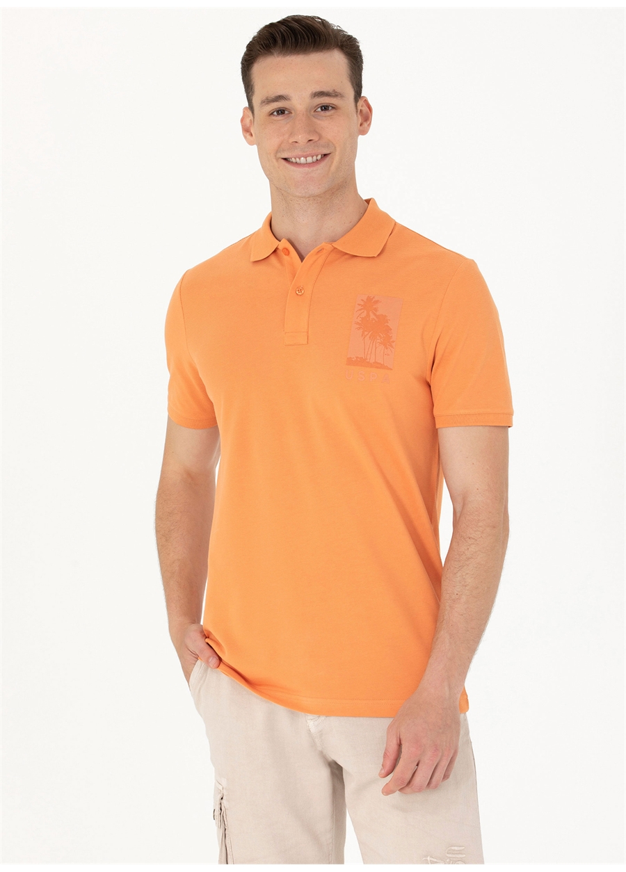 U.S. Polo Assn. Kiremit Erkek Polo T-Shirt YUSAR_2