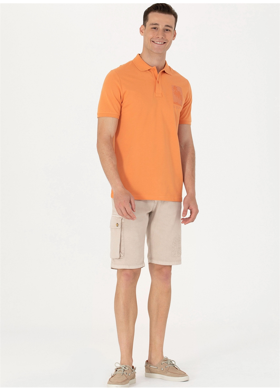 U.S. Polo Assn. Kiremit Erkek Polo T-Shirt YUSAR_3