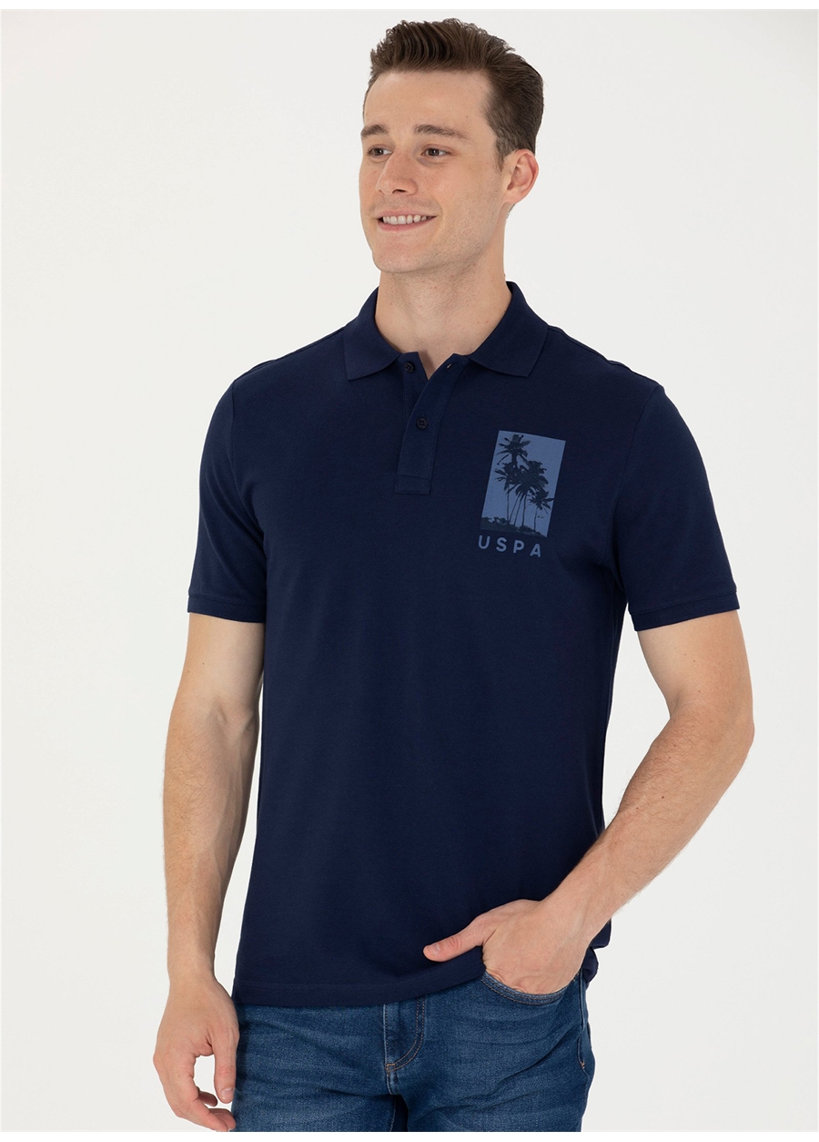 U.S. Polo Assn. Lacivert Erkek Polo T-Shirt YUSAR