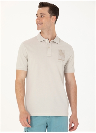 U.S. Polo Assn. Polo Yaka Taş Erkek T-Shirt YUSAR_2