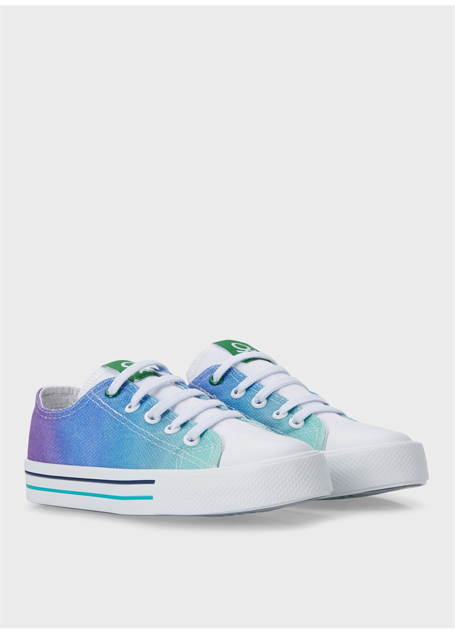 Benetton Mor Kız Çocuk Sneaker BN-30188_2