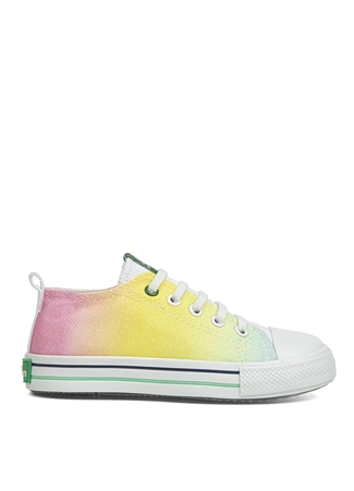 Benetton Sarı Kız Çocuk Sneaker BN-30658