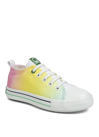 Benetton Sarı Kız Çocuk Sneaker BN-30658_1