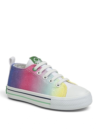 Benetton Mor Kız Çocuk Sneaker BN-30658_1