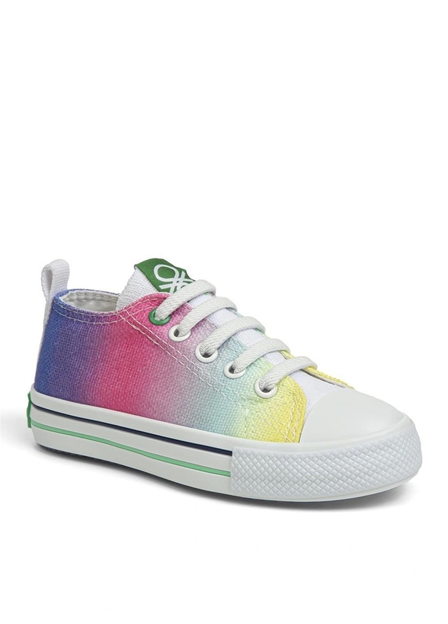 Benetton Mor Kız Çocuk Sneaker BN-30658_1