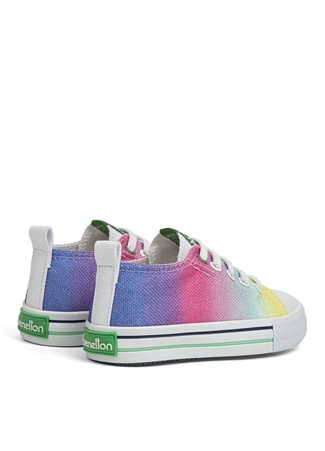 Benetton Mor Kız Çocuk Sneaker BN-30658_2