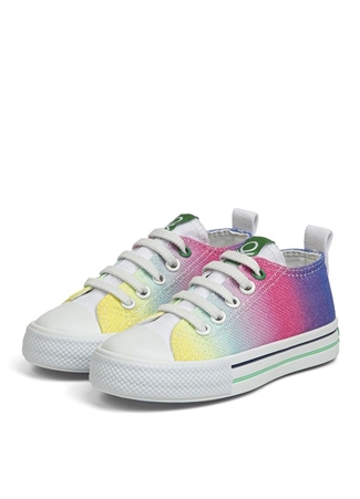 Benetton Mor Kız Çocuk Sneaker BN-30658_3