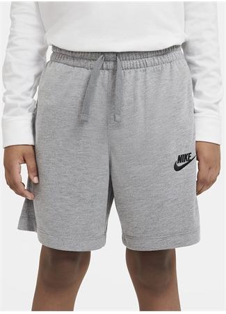 Nike Çocuk Siyah - Gri - Gümüş Şort DA0806-091 B NSW SHORT JSY AA_1