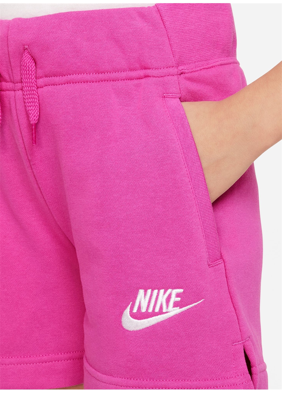 Nike Çocuk Kırmızı - Pembe Şort DA1405-623 G NSW CLUB FT 5 IN SHORT_2