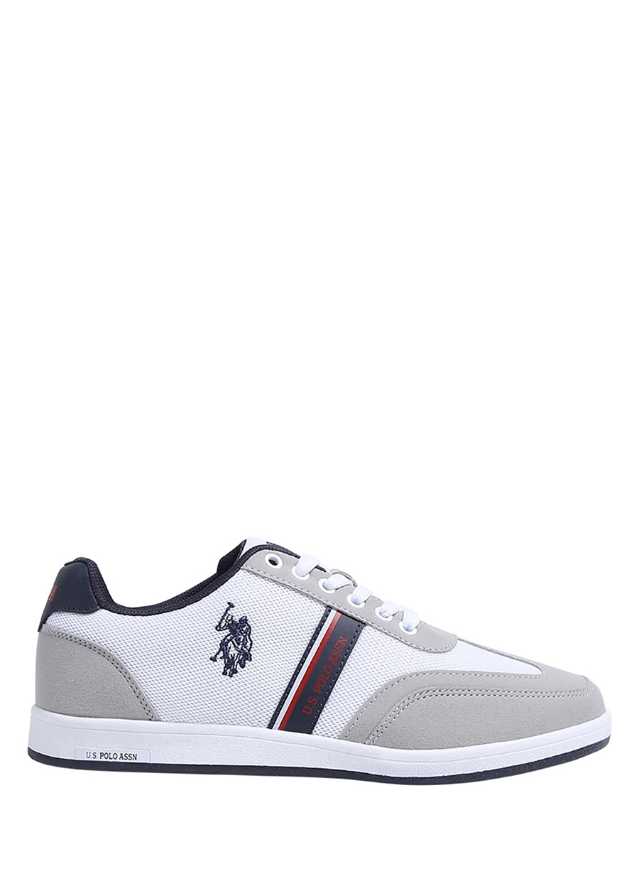 U.S. Polo Assn. Beyaz Erkek Sneaker KARES 3FX