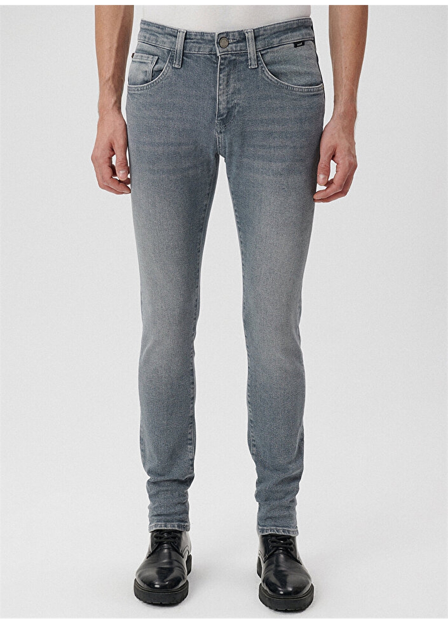 Mavi KVNÇ LT 90'S Grey Mav Normal Bel Skinny Fit Erkek Denim Pantolon M001070-83703_2