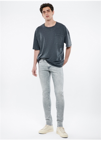 Mavi Normal Bel Skinny Fit Erkek Denim Pantolon M0042485147_JAMES Ice Grey Denim ,