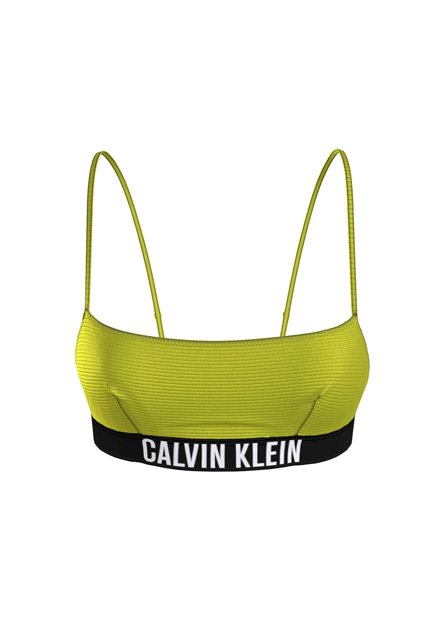 Calvin Klein Sarı Kadın Bikini Üst KW0KW01969LRF