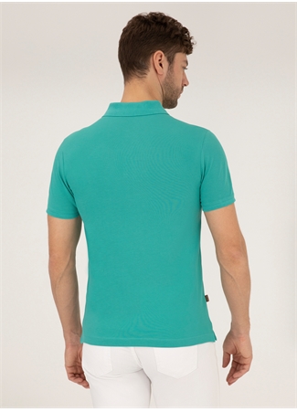 Pierre Cardin Düz Yeşil Erkek Polo T-Shirt EARTH_5