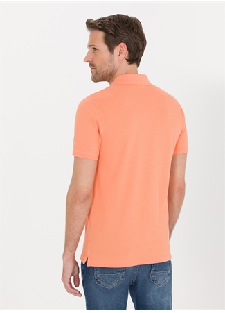 Pierre Cardin Düz Pembe Erkek Polo T-Shirt EARTH_4