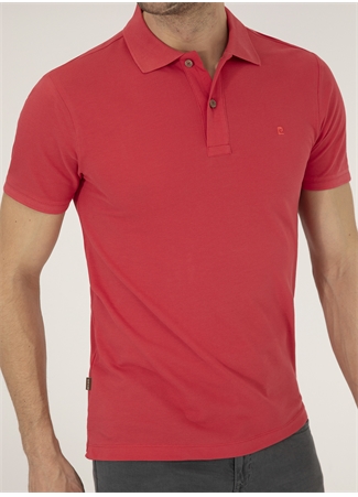 Pierre Cardin Düz Kırmızı Erkek Polo T-Shirt EARTH_5