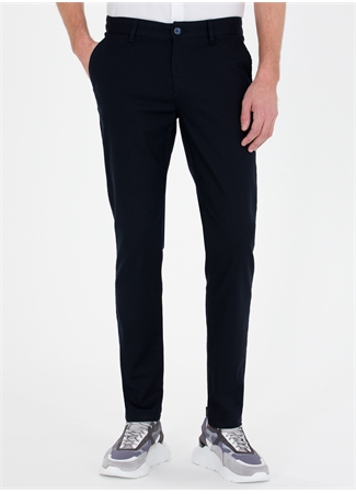 Pierre Cardin Normal Bel Normal Paça Slim Fit Lacivert Erkek Pantolon FREDY_1