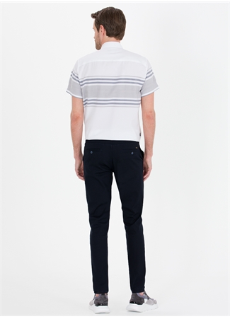 Pierre Cardin Normal Bel Normal Paça Slim Fit Lacivert Erkek Pantolon FREDY_3