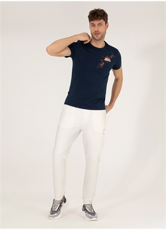 Pierre Cardin Normal Bel Slim Fit Ekru Erkek Eşofman Altı LENA