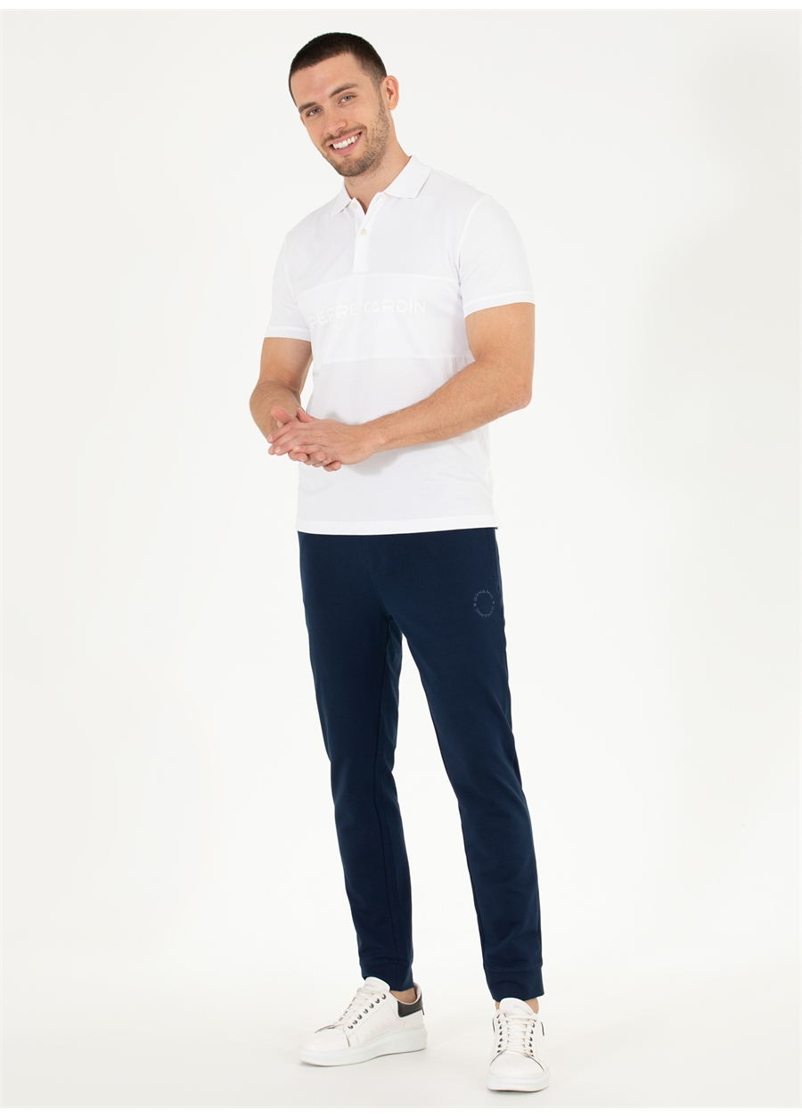 Pierre Cardin Lacivert Erkek Lastikli Slim Fit Eşofman Altı LENA_2