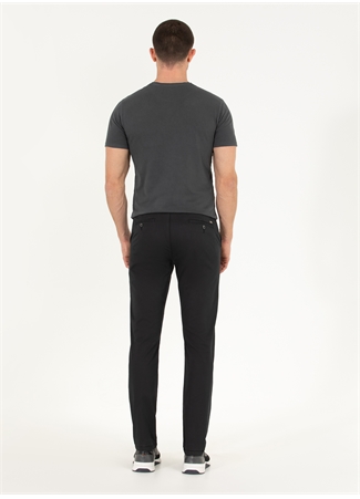 Pierre Cardin Normal Bel Normal Paça Regular Fit Siyah Erkek Pantolon RIVER_2