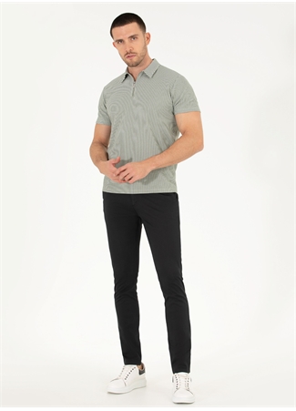 Pierre Cardin Normal Bel Normal Paça Slim Fit Siyah Erkek Pantolon RIVES