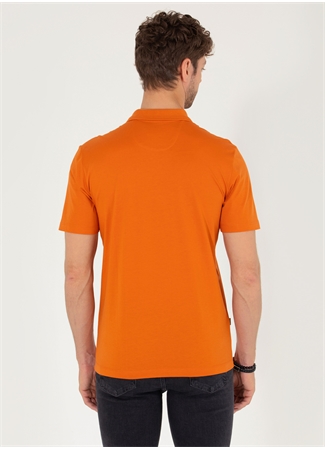 Pierre Cardin Polo Yaka Düz Kahve Erkek T-Shirt SAND_4