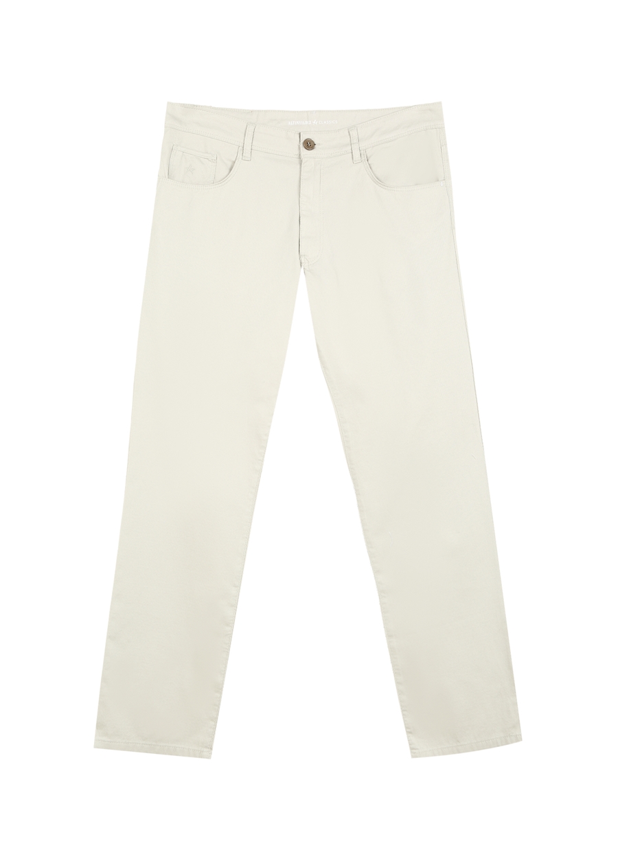 Altınyıldız Classics Normal Bel Boru Paça Comfort Fit Taş Erkek Pantolon 4A012320009232
