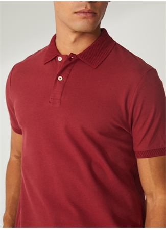 Altınyıldız Classics Polo Yaka Bordo Erkek T-Shirt 4A9000000001_3