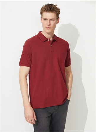 Altınyıldız Classics Polo Yaka Bordo Erkek T-Shirt 4A9000000002_2