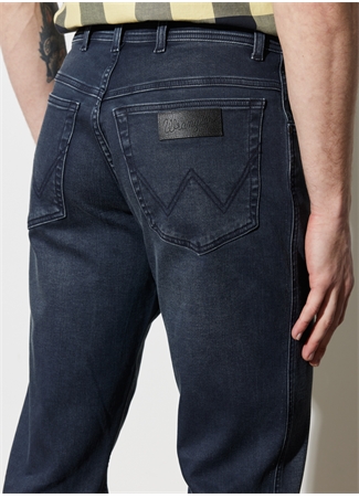 Wrangler Texas Jean Pantolon Siyah Erkek Normal Bel Straight Denim Pantolon W121026001_5