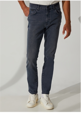 Wrangler Texas Tapered Jean Pant Düşük Bel Slim Fit Erkek Denim Pantolon W12T011XT_4