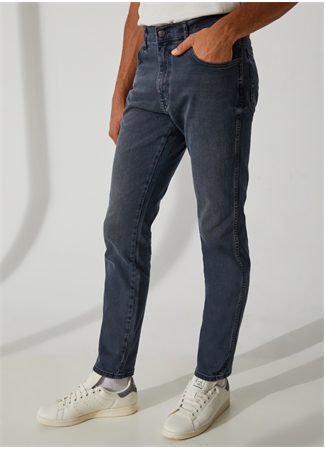 Wrangler Texas Tapered Jean Pant Düşük Bel Slim Fit Erkek Denim Pantolon W12T011XT_5