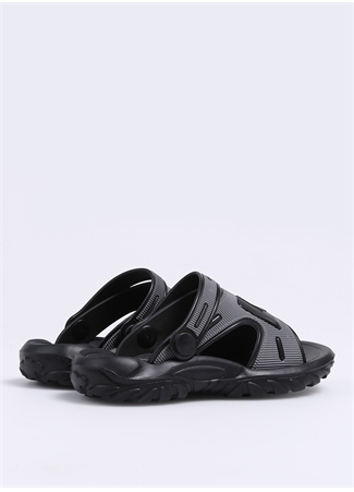 Hush Puppies Siyah - Gri Erkek Çocuk Sandalet RIALTO_2