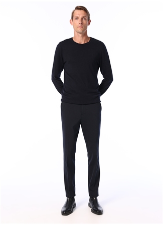 Fabrika Lacivert Erkek Normal Slim Fit Chino Pantolon F3WM-PNT904_0