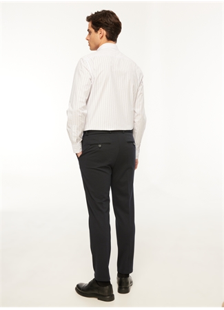 Fabrika Lacivert Erkek Normal Slim Fit Chino Pantolon F3WM-PNT904_4