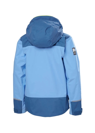 Helly Hansen Açık Mavi Erkek Çocuk Uzun Kollu Rüzgarlık BRIGHT BLUE JR SALT PORT 2.0 JACKET_1