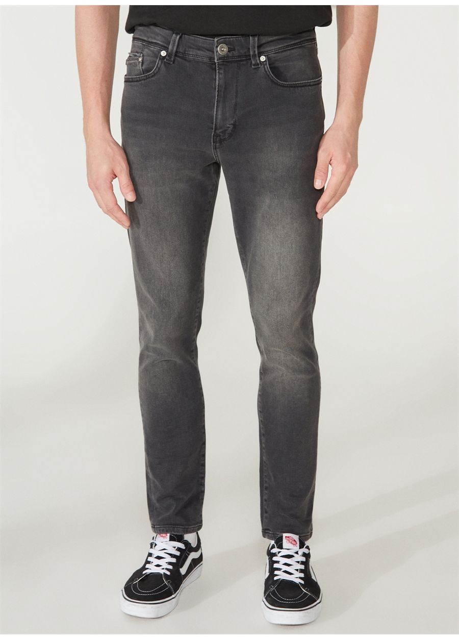 Lee Cooper JACK ALRAKIS VBL LIG Yüksek Bel Slim Fit Erkek Denim Pantolon 232 LCM 121060_1