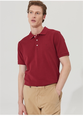 Beymen Business Polo Yaka Bordo Erkek T-Shirt 4B4823200001