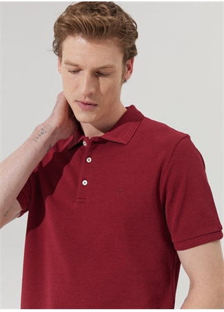 Beymen Business Polo Yaka Bordo Erkek T-Shirt 4B4823200001_2