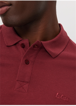 Lee Cooper Bordo Erkek Polo T-Shirt 232 LCM 242048 TWINS BORDO_4