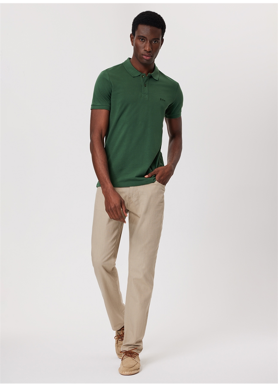 Lee Cooper Koyu Yeşil Erkek Polo T-Shirt 232 LCM 242048 TWINS K.YEŞİL
