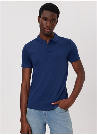 Lee Cooper İndigo Erkek Polo T-Shirt 232 LCM 242048 TWINS INDIGO_1