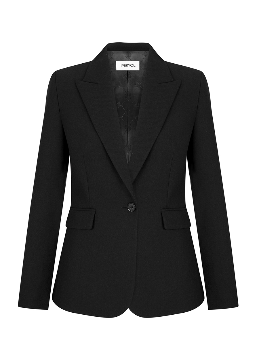 İpekyol Siyah Kadın Ceket IS1230005061001