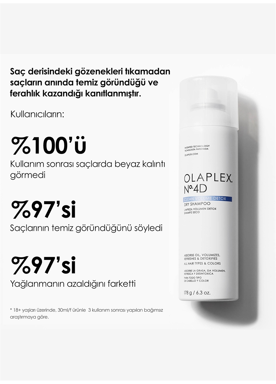 Olaplex No. 4D Clean Volume Detox Hacim Veren Detoks Etkili Kuru Şampuan_1