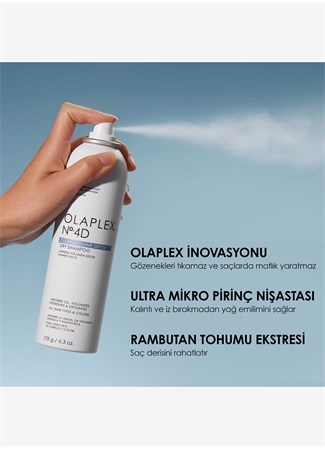 Olaplex No. 4D Clean Volume Detox Hacim Veren Detoks Etkili Kuru Şampuan_9